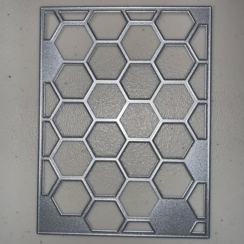 Stampin Up! Hexagon Hive Honeycomb Thinlits Metal Die Cut Framelit Paper Craft